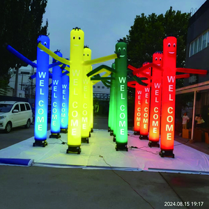 Khuyến mãi tùy chỉnh <span class=keywords><strong>Inflatable</strong></span> quảng cáo Ống chàng sóng người đàn ông <span class=keywords><strong>Inflatable</strong></span> bầu trời không khí vũ công với logo in - Product Image 1