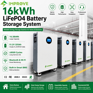 Batería Troley Lifepo4 de 48 V, 15 kWh, 16 kWh, 32 kWh, Batería Solar para Almacenamiento de Energía, Baterías de Litio para el Hogar, Inversor, Sistema Todo en Uno, OEM - Product Image 1