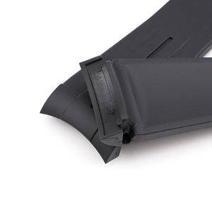 ラグジュアリー20mmグリーンブルー防水ゴムOysteクラスプ交換時計バンド月用スマートウォッチスポーツシリコーンストラップ - Product Image 3