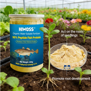 Hochaktives Fischproteinpulver Aminosäure-Ergänzungsmittel Repariert Pflanzengewebe Fördert Gesamtes Pflanzenwachstum - Product Image 2