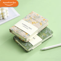 Cuaderno Personalizado con Tapa de Tela de Lino Bordada A4 A5 A6, Encuadernado Cosido, Tapa Dura, 100 Hojas Gruesas, Diario en Blanco para Mujer