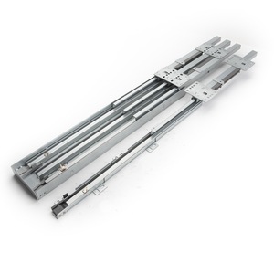 Rails coulissants robustes 36 pouces en acier au carbone, capacité de charge 51-100 kg, pour tiroirs de meubles coulissants - Product Image 4