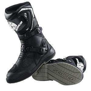 SCOYCO Enduro Moto Moto da corsa scarpe da ciclismo <span class=keywords><strong>uomo</strong></span> pelle Waterpoof <span class=keywords><strong>stivali</strong></span> da Motocross per Moto da equitazione - Product Image 4