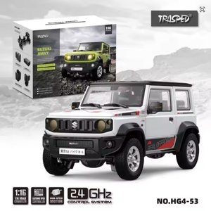 Voiture RC SJY-HG4-53, modèle de véhicule routier JIMNY à l'échelle 1/16, 2,4 GHz, 4 canaux, télécommande 60 m, voitures en alliage, lumières, musique, câble USB - Product Image 5
