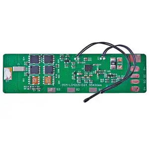 Smbus protokolü ve NTC ile 14.4V 14.8V Li-ion/lityum/Polymer 12V 12.8V LiFePO4 pil paketi için 3s 4s 15A BMS