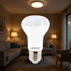 Leduni A60 Lampadina LED 15W E27 6500K Luce Bianca Corpo in Plastica SMD Per Uso Residenziale - Product Image 2