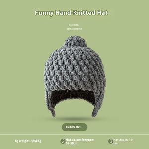 <span class=keywords><strong>Gorro</strong></span> de peluca tejido a mano con dibujos animados, <span class=keywords><strong>gorro</strong></span> de peluca cálido de punto hecho a mano de estilo coreano, <span class=keywords><strong>gorro</strong></span> de Peluca de moda peculiar de punto divertido Unisex - Product Image 6
