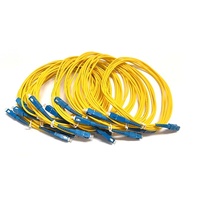 Cordon de raccordement universel en fibre optique SC LC FC ST, connecteur monomode G652D G657A1, gaine LSZH, câble optique 3.0mm 2.0mm