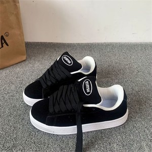Retro Niche Versatile Breathable Closed Toe <strong>Plimsoll</strong> Shoes Women Ins Trend Spring Autumn 2026 Student Sports Casual Bread RTS - Product Image 5