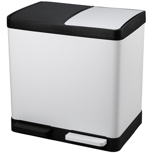 Soft Closed Lid Stainless Steel Foot Pedal Dustbin Trash Can With Lid Dustbin Covers