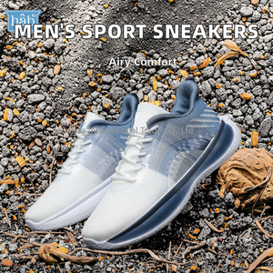 Zapatillas Deportivas Negras Transpirables Personalizables para Hombre, Ligeras, con Plataforma, para Primavera/Otoño, Impermeables y Antideslizantes - Product Image 3