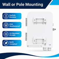 Boîtier de distribution de fibre optique FTTH 16 ports IP65 étanche pour extérieur, montage mural, avec répartiteur PLC 1x16 NAP