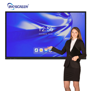Ingscreen 65 inch tất cả-trong-một Android 14.0 bảng tương tác 4GB + 32GB hội nghị giảng dạy cảm ứng hiển thị 65 inch LCD Bảng điều chỉnh - Product Image 1