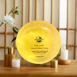 Mebamy Private Label Natural Handmade Deep Cleansing Whitening 24K Gold <strong>Soap</strong> <strong>for</strong> Face and <strong>Body</strong> 24K Gold <strong>Soap</strong> - Product Image 4