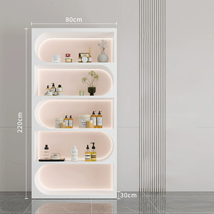 Белая витрина для магазина, со светодиодной подсветкой - Product Image 5