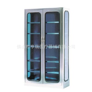 Armario de Hospital de Acero Inoxidable, Doble Puerta, Construcción Metálica, Diseño Industrial Duradero, Montaje en Suelo - Product Image 5