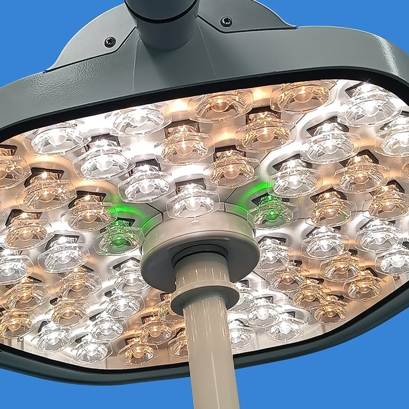 MN-LED6060-TV New Design Model  Double Head LED Operating Lamp 6+6 Holes Ceiling Shadowless Light
