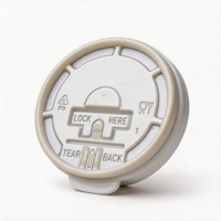 Article populaire : Couvercles en plastique PS pour gobelets, plusieurs tailles, livraison rapide, empilables, jetables, pour emballages de café glacé et de thé au lait