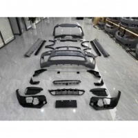 Kit de Carrocería M-Tech Estilo MT, Parachoques Delantero y Trasero, Faldones Laterales para BMW X6 F16 2015-2018