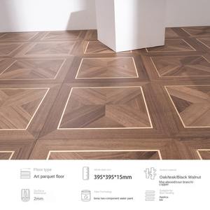 Parquet de ingeniería <span class=keywords><strong>gris</strong></span> urbano certificado FSC: resistente al agua <span class=keywords><strong>AC5</strong></span> y VOC de 0,02 mg/m³ para hogares modernos - Product Image 5