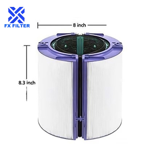FX 360 °   Filtre Combi Glass H13 Hepa+charbon actif pour <span class=keywords><strong>purificateur</strong></span> d'air <span class=keywords><strong>Dyson</strong></span> HP1 TP09 TP07 TP06 TP04 TP10 TP7A <span class=keywords><strong>HP04</strong></span> HP06 HP07 - Product Image 2