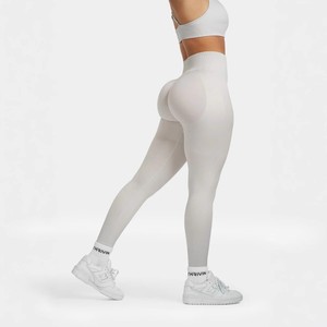 Pantalon <span class=keywords><strong>de</strong></span> yoga taille haute sans couture pour femmes, collants sculptant le contrôle du ventre pour la mise en forme des jambes, entraînement <span class=keywords><strong>de</strong></span> course à pied <span class=keywords><strong>Fitness</strong></span> - Product Image 4
