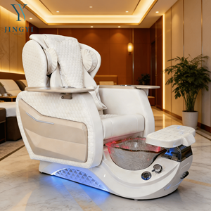 लक्जरी नाखून सैलून फर्नीचर आधुनिक पेडीक्योर कुर्सियां पैर स्पा कस्टम इलेक्ट्रिक चुंबकीय जेट मैनीक्योर मालिश के साथ - Product Image 1