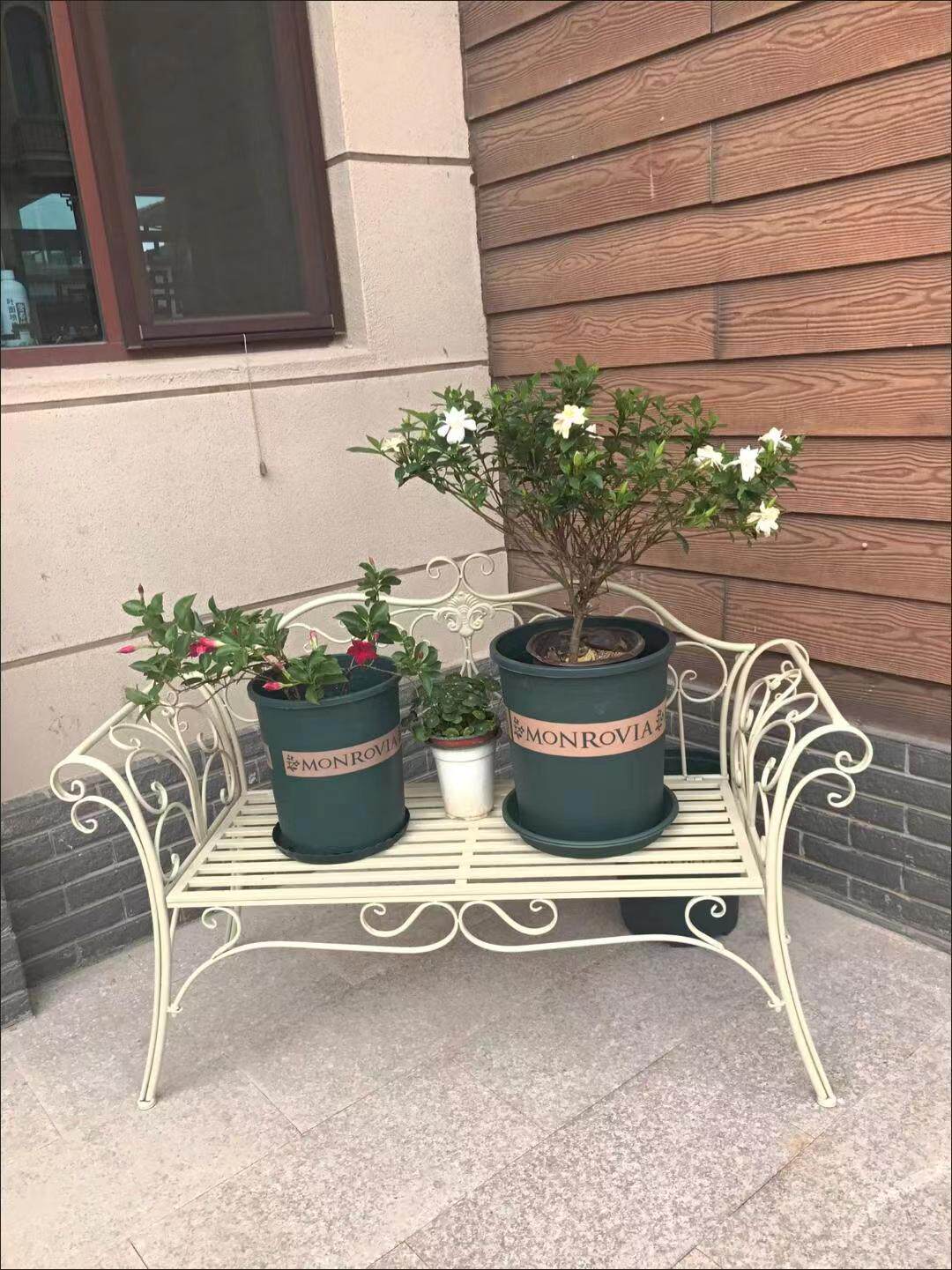 Milky white double chair