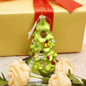 Décorations de Noël en verre de haute qualité, personnalisables en différentes couleurs, à suspendre à l'arbre de Noël - Product Image 6