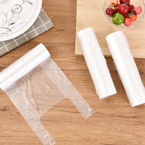 Sacs de conservation alimentaire de type gilet 42cm x 35cm, lot de 100 pièces, usage domestique - Product Image 2