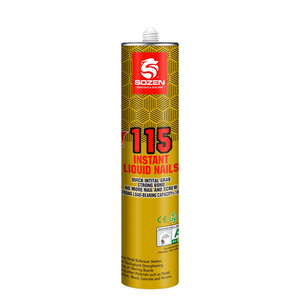 Colle instantanée <span class=keywords><strong>SOZEN</strong></span> 115 à haute résistance, sans vis, pour le collage du bois, du métal et des miroirs - Product Image 1