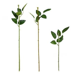Venta al por Mayor <span class=keywords><strong>de</strong></span> Tallos <span class=keywords><strong>de</strong></span> Rosas Artificiales <span class=keywords><strong>de</strong></span> Plástico con Hojas, Tallos <span class=keywords><strong>de</strong></span> Flores <span class=keywords><strong>de</strong></span> Alta Simulación para Bodas con Alambre <span class=keywords><strong>de</strong></span> Hierro, Accesorios <span class=keywords><strong>de</strong></span> Decoración - Product Image 6