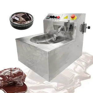 MY Vibrate Table 2 Tanks Chocolate Temper Machine Pot for Melt Chocolate Stainless Steel