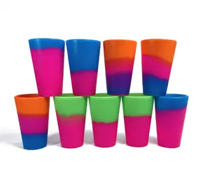 Outdoor Indoor BPA kostenlos Sippy Cup Silikon Bier Drink Cup