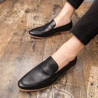 Bestseller 2026 Sommer Hochwertige Modische Slip-on Bestickte Großhandels-Leder-Oxfords Business-Anzug-Loafer-Schuhe