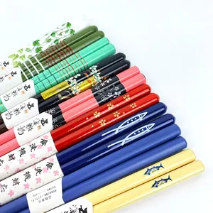 批发高档精致寿司筷子中国可重复使用筷子天然健康木筷子