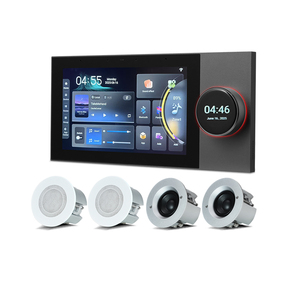 <b>Smart</b> Home Background Music System 8*25W Super Ceiling Speaker Intelligent 7-Inch Tuya Central Control Wall Amplifier <b>Smart</b> Home - Product Image 1