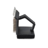 Brosse de nettoyage multifonction 3 en 1 pour Barbecue, brosse pour Grill et grattoir à domicile, amélioration de la cuisine, livraison gratuite