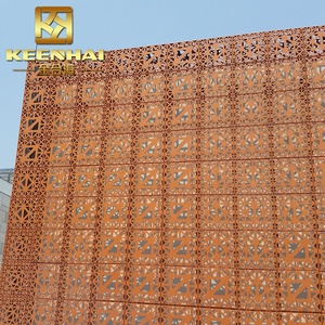 Keenhai चीन कस्टम सजावटी Facades पैनल लेजर काटने एल्यूमीनियम cladding शीट धातु निर्माण के लिए मुखौटा पैनलों - Product Image 4