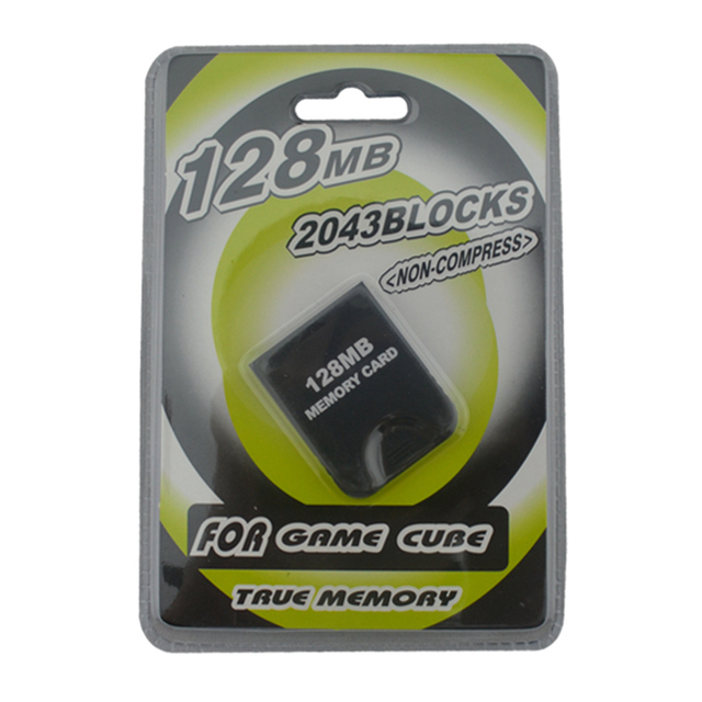 For Wii Gamecube Card NGC Memory Card 4MB 8MB 16MB 32MB 64MB 128MB