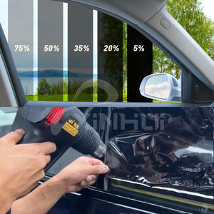 Meilleur <span class=keywords><strong>prix</strong></span> Films pour vitres de <span class=keywords><strong>voiture</strong></span> résistants à la chaleur en PET 1,52x30m Protection UV Teinte de fenêtre avec 98% de rejet IR et 99% de rejet UV pour voitures - Product Image 6