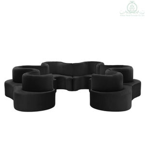 Nuevo producto personalizado proveedor dorado sofá dos plazas - Product Image 4