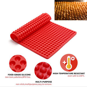 <span class=keywords><strong>Mini</strong></span> boules rondes 9/468 cavités, tapis de cuisson en silicone pour cookies pour animaux de compagnie, plaque pour chiens et chats - Product Image 2