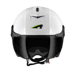 Casco de Motocicleta Abierto Clásico de Primera Calidad ASTONE HELMETS, Material ABS para Adultos, Modelo MINISPORT S6, Blanco, Tallas XS-2XL - Product Image 6