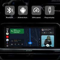 CARLIMEKI inalámbrico Android Auto Carplay espejo T-Map navegador satelital para Android