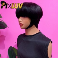 Wig Rambut Asli Vietnam 100% Virgin Tanpa Lem, Tanpa Kusut, Tanpa Rontok, Grosir Wig Chioma