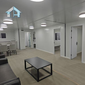 บ้านคอนเทนเนอร์หรูขนาด 40 ฟุต แบบถอดประกอบได้ 3 ห้องนอน พร้อมห้องครัว ห้องน้ำ บ้านเคลื่อนที่แบบโมดูลาร์ บ้านแบบพกพาถอดประกอบได้ - Product Image 3