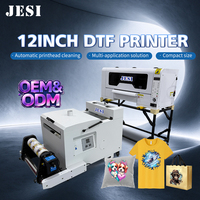 Imprimante DTF haute vitesse 30 cm pour transfert d'encre blanche, machine d'impression DTF rouleau à rouleau pour la personnalisation de vêtements en série