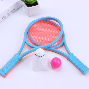 Đồ Chơi Trẻ Em Mới Đồ Chơi Chơi Trò Chơi Ngoài Trời Vợt Tennis Trẻ Em Chơi Cầu Lông Bằng Nhựa Lưới Co Giãn Thể Thao - Product Image 5