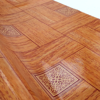 Revêtement de sol en vinyle PVC laminé, rouleau de linoléum, tapis en feuille, éponge, chêne anthracite, noir et blanc